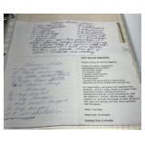 Beverly’s Culinary Arts Recipe Binder Cookbook Vintage Kitchen Recipe Book