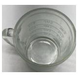 Glass Measuring Cup Clear Kitchen Measuring Jug Embossed Cup Ounce Markings