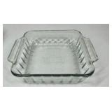 Lot of 2 Glass Food Storage Containers Snap Lid