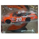Tony Stewart #20 NASCAR Ornament Set Diecast Car Driver Figure Helmet Trevco