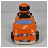 Ty Beanie Baby Home Depot Bear NASCAR Toy Car Orange Racing Collectibles