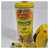 Vintage Style Tin Lot Jelly Belly Despereaux Lunchbox Shortbread Cookie Tins
