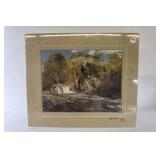 Art Gore Signed Photograph Lot Mountain Landscape Cabin Stream Prints Colorado