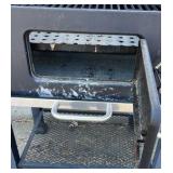 Weber Charcoal Grill Smoker Combo Outdoor Cooking Cart Adjustable Vents