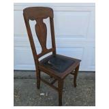 Grand Rapids Chair Co Antique Oak Dining Chairs Set Pressed Back Armchair Michigan
