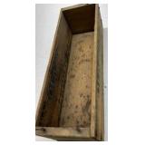 Vintage Old Homestead Wooden Produce Crate Advertising Box