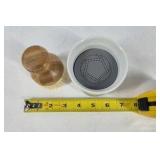 Groovi Collaborative Kitchen Scrub Brush with Holder Soap Dispenser Set