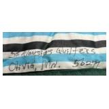 Handmade Patchwork Quilt Blanket Multicolor Tie Quilt Square Pattern Throw