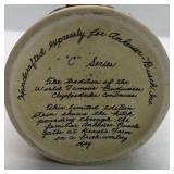 Budweiser Clydesdales Holiday Beer Stein C Series Winter Scene Mug