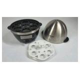 Cuisinart Egg Central Egg Cooker Electric Stainless Kitchen Appliance