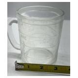Glass Measuring Cup Clear Kitchen Measuring Jug Embossed Cup Ounce Markings