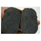 Vintage Boy Doll Painted Hair Cloth Outfit Plastic Figure Toy