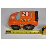 Tony Stewart #20 NASCAR Toy Race Car Orange Light Sound Push Car