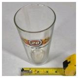 Tony Stewart #20 NASCAR Glass Tumbler Travel Mug Tin Collectible Set Home Depot