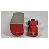 Dapper Dan Shaving Cream Diecast Truck Bank Red Vintage Style Advertising