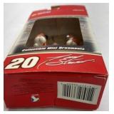 Tony Stewart #20 NASCAR Trevco Mini Ornament Sets Snowmen & Racing Icons