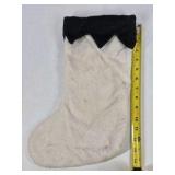 Tony Stewart #20 NASCAR Christmas Stocking With Matching Mini Stocking Ornament