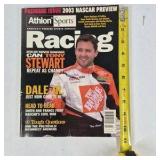 Athlon Sports Racing Magazine 2003 NASCAR Preview Tony Stewart Dale Earnhardt Jr