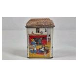 Vintage Style Tin Lot Jelly Belly Despereaux Lunchbox Shortbread Cookie Tins