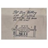 Art Gore Signed Photograph Floral Still Life Interior Framed Print Colorado