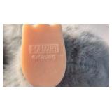 Pop Mart Labubu Have A Seat Plush Gray Bunny Monster Figure w/ Box