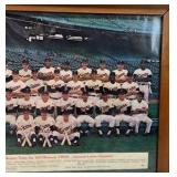 1985 Minnesota Twins Team Photo Framed Baseball American League Champions