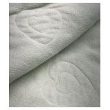 Handmade Baby Quilt Mouse Embroidery Patchwork Pastel Crib Blanket