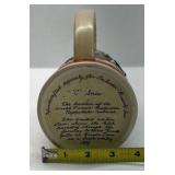 Budweiser Clydesdales Holiday Beer Stein C Series Winter Scene Mug