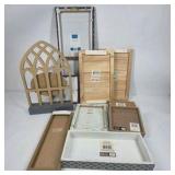 Home Decor Wall Sign Lot Farmhouse Quotes Family Love Wood Frame Plaques