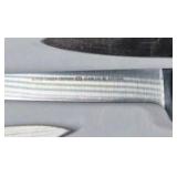 Lot of Kitchen Knives Wood Handle Dexter Russell Cutlery Set Block