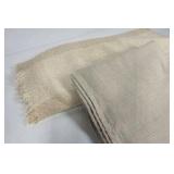 Decorative Pillows, Throw Blanket, and Table Cloth, Neutral Home Decor Set