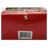 Tony Stewart #20 NASCAR Ornament Set Diecast Car Driver Figure Helmet Trevco