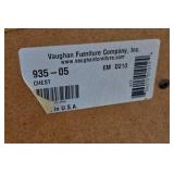 Vaughan Furniture Wood Chest of Drawers Tall Dresser Multi Drawer Storage