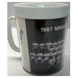 Minnesota Twins 1987 Team Photo Coffee Mug Thermo Serv Gatorade