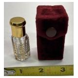 Vintage Parisian Hair Pins and Mini Perfume Bottle