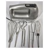 KitchenAid Hand Mixer with Attachments Whisks Beaters Dough Hooks