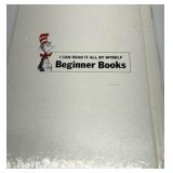 Vintage Dr Seuss Beginner Books Lot of 3 Foot Book Put Me in the Zoo