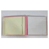 2 Scrapbook Photo Albums Top Loading Pages Memories Books