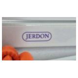 Jerdon Lighted Makeup Mirror Folding Vanity Mirror Adjustable Lighting