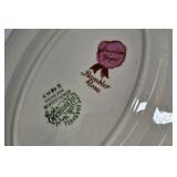 Vintage Floral China Plates Bavaria Japan Porcelain Serving Plates