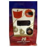 Tony Stewart #20 NASCAR Trevco Mini Ornament Sets Snowmen & Racing Icons
