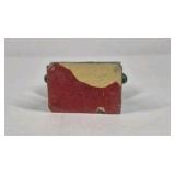 Aztec Mayan Calendar Stone Sculpture Green Patina Decorative Statue