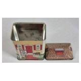 Vintage Style Tin Lot Jelly Belly Despereaux Lunchbox Shortbread Cookie Tins