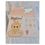 Pop Mart Labubu Have A Seat Plush Beige Bunny Monster Figure w/ Box