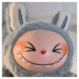 Pop Mart Labubu Have A Seat Plush Gray Bunny Monster Figure w/ Box