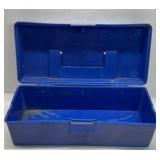 Metal Lock Box with Handle and Plastic Storage Case