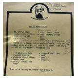 Beverly’s Culinary Arts Recipe Binder Cookbook Vintage Kitchen Recipe Book