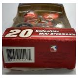 Tony Stewart #20 NASCAR Trevco Mini Ornament Sets Snowmen & Racing Icons