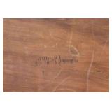 Mid Century Modern Nightstands Pair Walnut 3 Drawer End Tables Vintage Style