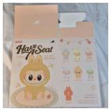 Pop Mart Labubu Have A Seat Plush Dark Brown Bunny Monster Figure w/ Box